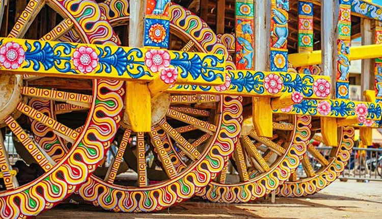 Chariot Wheels - Puri Rath Yatra