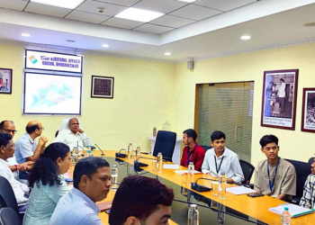 Utkal Varsity Students Share SIR Field Experiences With CEO