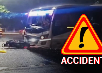 Man Seriously Injured After Tourist Bus Hits Bike In Bhubaneswar
