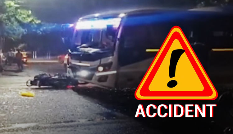 Man Seriously Injured After Tourist Bus Hits Bike In Bhubaneswar