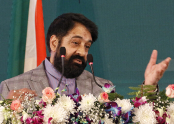 New Delhi: High Commissioner of South Africa Anil Sooklal addresses the India-South Africa Business Conclave in New Delhi on Monday, December 2, 2024. (Photo: IANS/Wasim Sarvar)