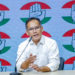 New Delhi: Assam Pradesh Congress Committee (APCC) President Gaurav Gogoi addresses a press conference at 24 Akbar Road in New Delhi on Thursday, August 13, 2026. (Photo: IANS/Wasim Sarvar)