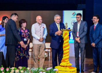 Margao: Chief Election Commissioner Gyanesh Kumar participates in the ceremonial lighting of the lamp at Ravindra Bhavan marking the commencement of an interaction with Booth Level Officers (BLOs), in Margao, Goa, on Wednesday, September 2, 2026. (Photo: IANS/X/@ECISVEEP)