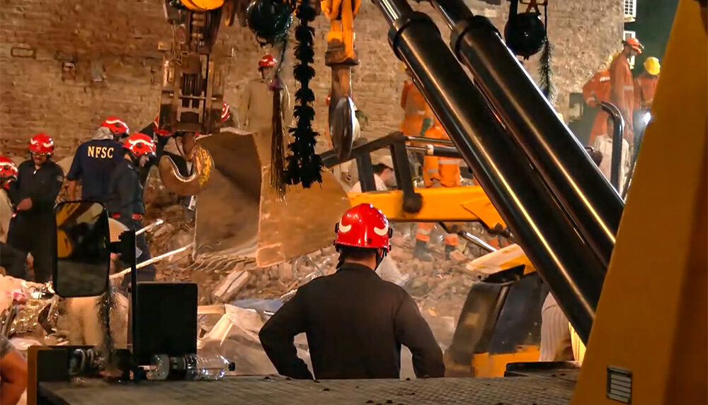 Delhi Building Collapse