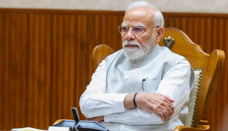 New Delhi: Prime Minister Narendra Modi chairs a Semiconductor Roundtable with leading CEOs at Seva Teerth in New Delhi on Wednesday, September 16, 2026. (Photo: IANS/PMO)