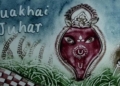 Manas Kumar Sahoo creates a Nuakhai Juhar sand animation