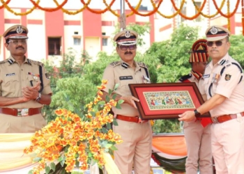 Odisha DGP In Charge - Passing-Out Parade