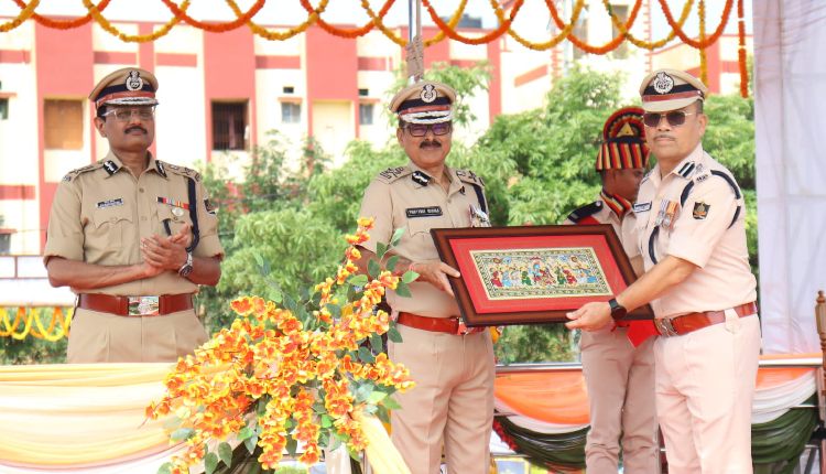 Odisha DGP In Charge - Passing-Out Parade