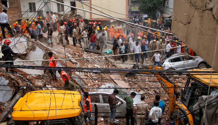 Delhi Building Collapse