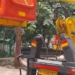 Dumper-Crane Collision