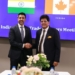 Piyush Goyal and Maninder Sidhu