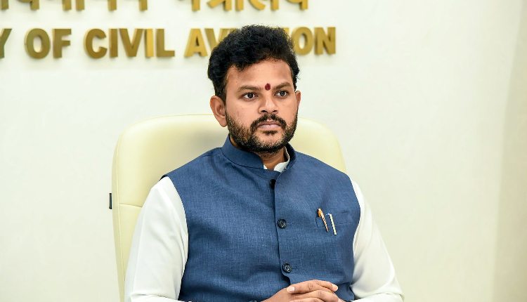 Union Civil Aviation Minister Ram Mohan Naidu