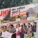 BJP Mahila Morcha Protest