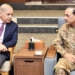 Pakistan Prime Minister Shehbaz Sharif with Chief of Army Staff Gen. Asim Munir