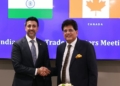 Piyush Goyal & Canadian International Trade Minister Maninder Sidhu