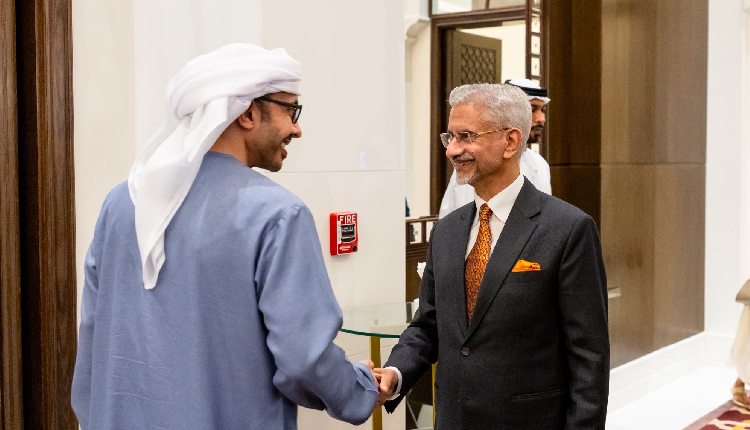 EAM Jaishankar, UAE FM Al-Nahyan