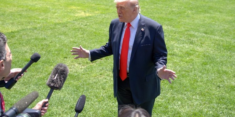 US President Donald Trump