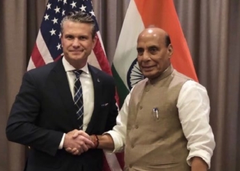 Rajnath Singh & Pete Hegseth