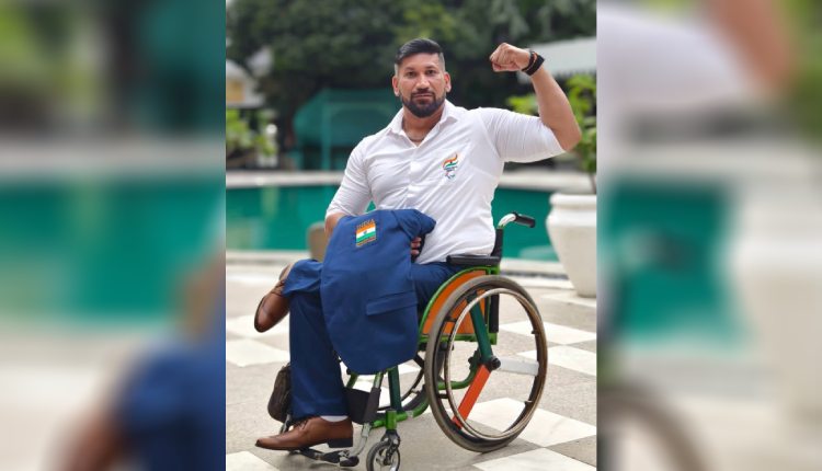 Para-Athlete Neeraj Yadav