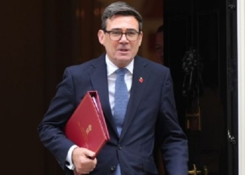 British Prime Minister Andy Burnham